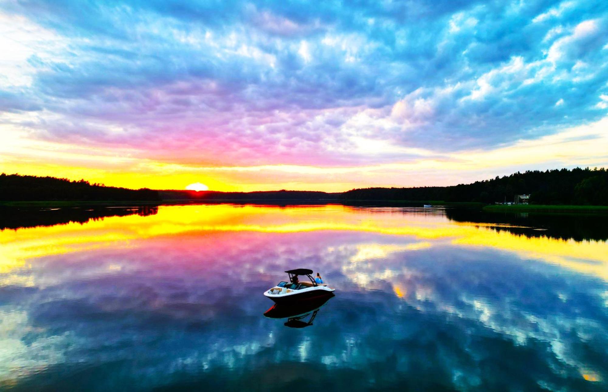 Lake Apart Ostroda - Widok, Przy Plazy, Aquapark, Parking Podziemny, Winda, Netflix Exteriör bild