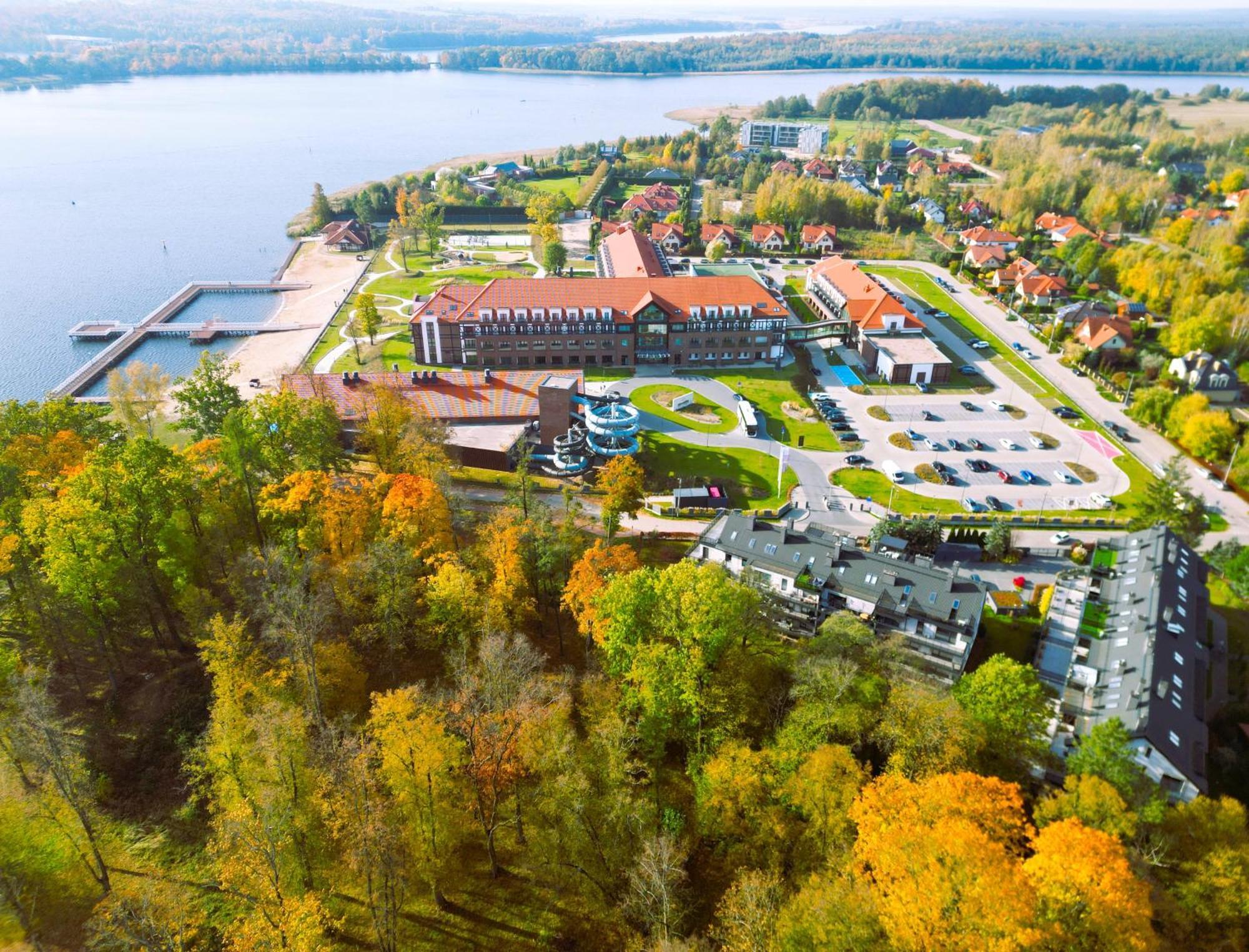 Lake Apart Ostroda - Widok, Przy Plazy, Aquapark, Parking Podziemny, Winda, Netflix Exteriör bild